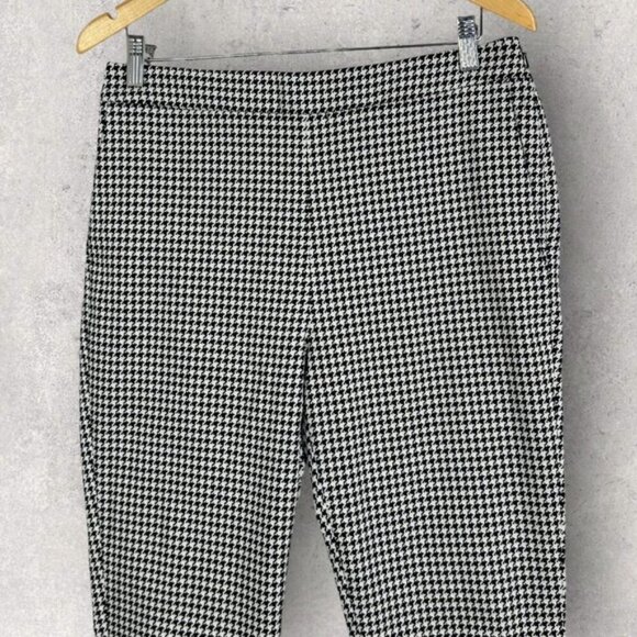 Sezane Clara Trousers Black Size 42 French / US 10 Minimalist High Rise Pants - Picture 7 of 15